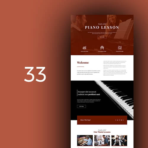 33 Piano Lesson